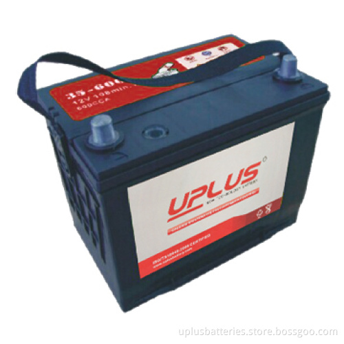 35-500 12V 55ah High CCA Automotive Mf Lead Acid Car Battery